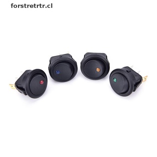 FORTR New 4x Waterproof ON/OFF Car 12V Round Rocker Dot Boat LED Light Toggle Switch .