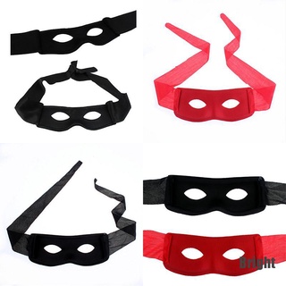 (brillante) Bandido Zorro máscara de ojos hombre máscara para fiesta temática disfraz de Halloween (7)