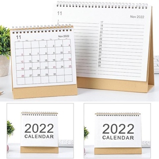 ra 2022 simple escritorio calendario inglés bobina diaria planificador mensual calendario anual agenda organizador (1)