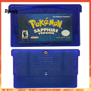Di Classic Pokemon Sapphire - cartucho de juego para NS GBA Gameboy Advance