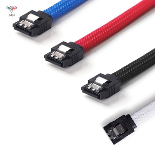 50CM SATA 3.0 III SATA3 7pin Data Cable 6Gb/s SSD Cables(Red)