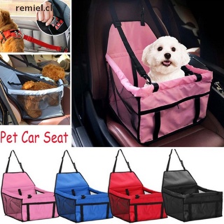 【remiel】 Pet Puppy Car Safety Seat Cat Dog Travel Carrier Bag Adjustable Dogs Car Seat CL