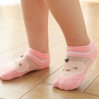 Shwnee 5 pares lindo bebé niños calcetines niño Ultra delgado malla verano medias tobillo Sox para recién nacido (2)
