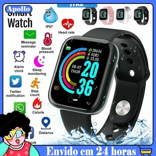Reloj Inteligente gp Y68 D20/Smartwatch impermeable/a prueba de agua/reloj Inteligente deportivo