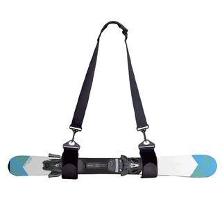 babykids - soporte de nailon ajustable para esquí, correa fija para snowboard