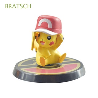 bratsch 6 unids/set pokemon figura coleccionable pikachu figura de acción mewtwo charizard venusaur squirtle charizard x pvc modelo juguetes