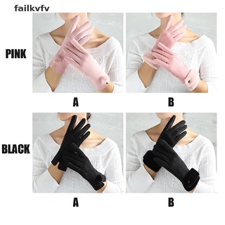 failkvfv guantes de invierno pantalla táctil plus terciopelo cálido gamuza manoplas montar espesar frío cl (1)