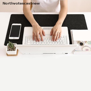 northvotescastnew - alfombrilla de escritorio para ordenador de oficina grande, teclado moderno, teclado de ratón, fieltro de lana, portátil nvcn
