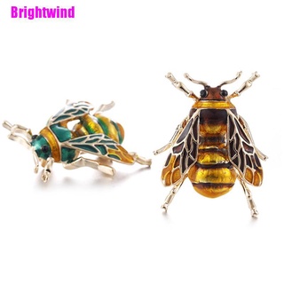 [Brightwind] broche Vintage de abeja esmalte Pin camisa Animal Metal Pin accesorios de ropa
