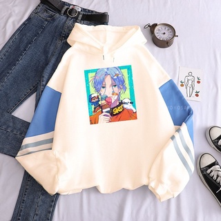 sk8 anime skateboard manga larga forro polar acolchado suelto suéter abrigo