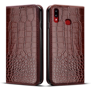 Casing for Samsung Galaxy A10S A 10S A107F A107 SM-A107F Cases Luxury Business Flip Wallet Stand Leather Case Flip Cover