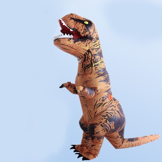 T Rex dinosaurio Anime inflable disfraz Cosplay Dino navidad Halloween para mujeres hombres niño ropa divertida (9)