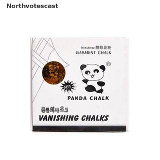 Northvotescast 50 unids/caja Panda ropa tiza sastre Chalk Invisible rascador polvo tiza NVC nuevo