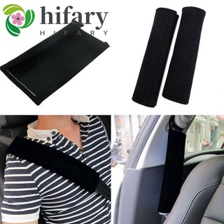 Hifary 2Pcs nueva mochila suave negra caliente cojín cinturón de seguridad de coche almohadillas de seguridad correa de hombro