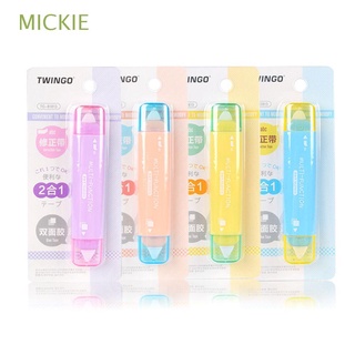 MICKIE Kawaii Double-sided Sticky Tape Korean Alteration Tape Correction Tape Accessories Writing Corrector Student Gift Student Stationery School Supplies Creativity Corrector