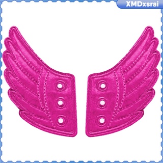 Creative Angel Wings Design Foils Shoes Accessories for Kid Girls Shoes Sneaker