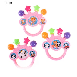 jijin Cartoon Infant baby bell rattles newborns toys hand toy for children . (6)