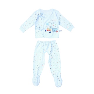 Conjunto de ropa de bebé con calcetines 2pcs Unisex 100% algodón ropa de bebé mono para