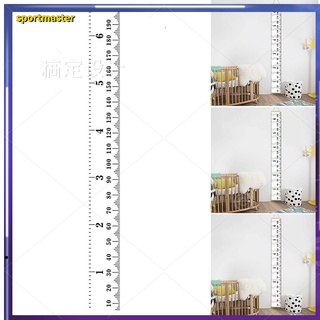 Colgante tabla de crecimiento niños altura regla 2m enrollable tela crecimiento regla para niños bebé regalo de cumpleaños hogar decoración de pared