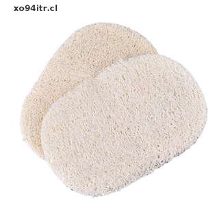(nuevo) paño de lavado de platos de loofah natural de doble cara limpieza esponja de microfibra xo94itr.cl
