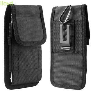 Loyd negro de nailon Vertical Para teléfono con cinturón bolsa de Cintura Malote Para celular bolsas/multicolores