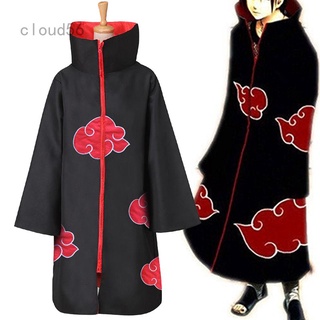Disfraz de Naruto Akatsuki capa Cosplay Sasuke Uchiha abrigo Cosplay Itachi ropa Cosplay ropa de disfraz (1)