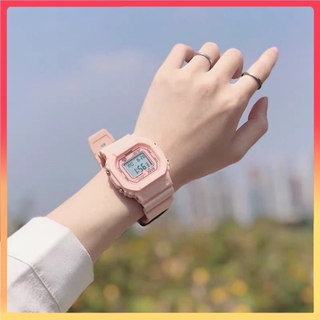 Casio mismo estilo Digital reloj universitario estudiante Simple moda deportes reloj impermeable reloj electrónico mujeres reloj Casual automático rosa reloj par relojes a prueba de golpes reloj señoras reloj de los hombres Jam Tangan (1)
