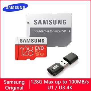Samsung EVO Plus tarjeta Micro SD 128gb 64GB 32GB 512GB 256GB Micro SD 128gb tarjeta de memoria Flash SD U1 U3 4K Microsd TF tarjetas (1)