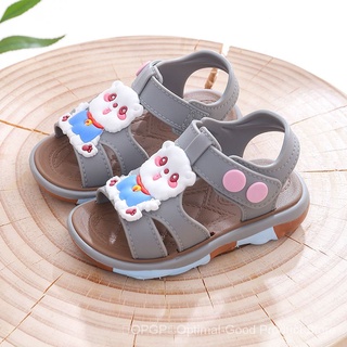 [opgp~zapatos de bebé/verano niños plástico anti-urine fondo suave antideslizante niño sandalias de bebé/niñas01-2-3 años de edad fdkg