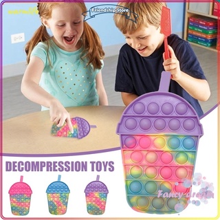 Gran tamaño Push Pop Fidget juguetes de silicona burbujas Pop It juguete exprimir sensorial lindo juguete (8)