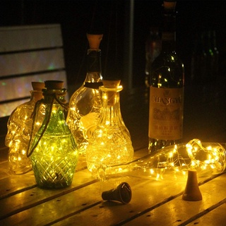 Luces Led solares/botella De vino/luces Led/corcho/alambre De Cobre/alambre De hadas/fiesta De navidad/decoración De boda (3)