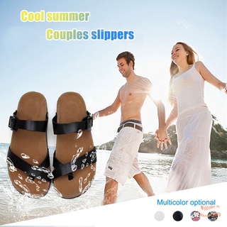 hombres mujeres verano sandalias planas dedo del pie manga suave suela playa casual zapatillas zapatos