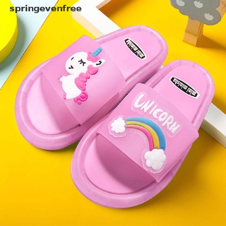 spef niños unicornio luminoso zapatillas chica inferior antideslizante rosa azul chanclas gratis