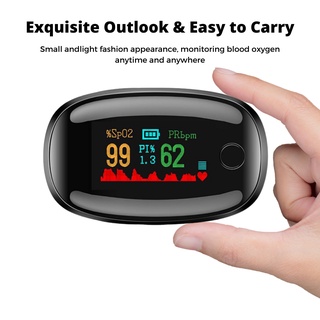 Oxímetro de pulso preciso y rápido Spo2 lectura Monitor medidor de oxígeno
