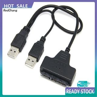 Rc~ unidad de disco duro SATA 7+15 pines 22 a USB Cable adaptador para Laptop HDD