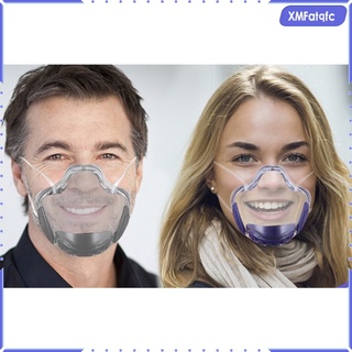 máscara facial duradera protección combine pc transparente reutilizable (5)