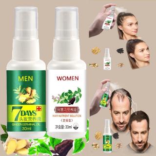 Spray para el cabello con diferentes formulaciones para hombres y mujeres