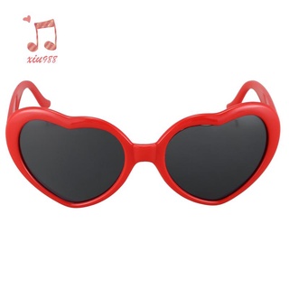 lindo lentes de sol lolita con forma de corazón retro/vestido de moda/fiesta caliente/rojo