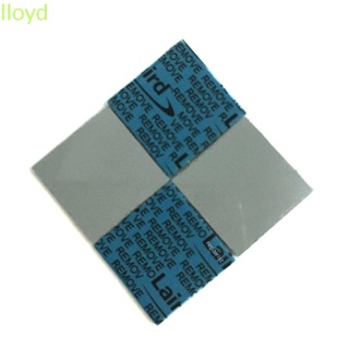 Lloyd 20*20*1mm almohadilla térmica 15*15*1 mm disipador de calor conductivo para ordenador 2Pcs Flex740 para CPU GPU silicona