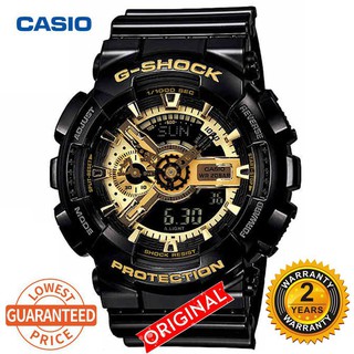 (venta loca) casio g-shock ga110 negro y azul claro reloj de pulsera hombres relojes deportivos jam