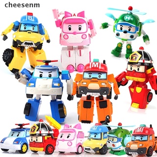 (hotsale) Robocar Poli Robot Transform Car Baby Kids Car Toys Gift {bigsale}