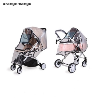 Orangemango EVA Cochecito De Bebé Impermeable Cubierta De Lluvia Transparente Pushchairs CL (2)