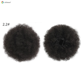 [cod] afro puff peluca explosión esponjosa rizada oruga pelucas de pelo sintético cosplay pelucas extensión de pelo
