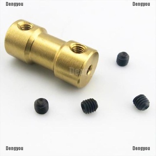 <dengyou> nuevo adaptador de acoplamiento de eje de cobre para motor de 2/3/3.17/4/5 mm