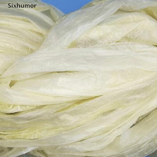 [sixhumor] 1 carcasa de oveja seca natural para salchichas de oveja, piel de salpicadura de 2,6 m 28-30 mm cl (7)
