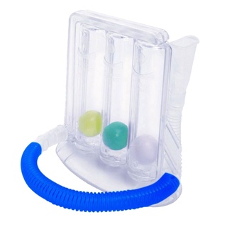 3 bolas de respiración profunda ejercitador de pulmón entrenador de espirometría respiratoria dispositivo