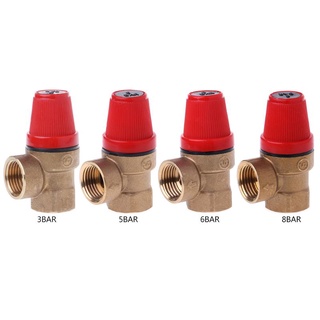 AN Brass Safety Valve Drain Relief Swithch For Solar Water Heater Double Inner Wire