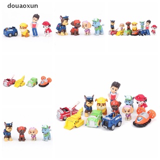 douaoxun 12 piezas de moda nickelodeon paw patrol mini figuras de juguete playset cake toppers cl