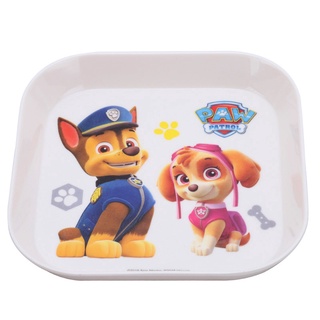 Paw Patrol Children's fruit plate household cute cartoon anti-fall melamine tableware meal tray tableware