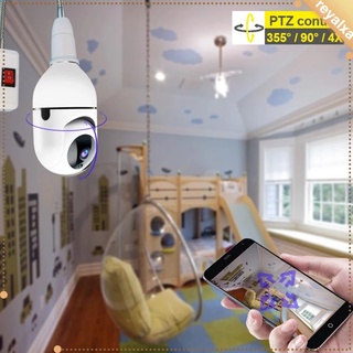 Bombilla WiFi cámara de seguridad cámara de vigilancia del hogar cámara IP detección de movimiento para el hogar oficina mascota Monitor (3)